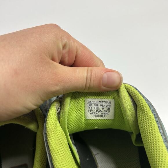 Salomon Synapse Women's Size 9 Trail Running Shoe Teal Green Gray Blue Hiking - Picture 6 of 9